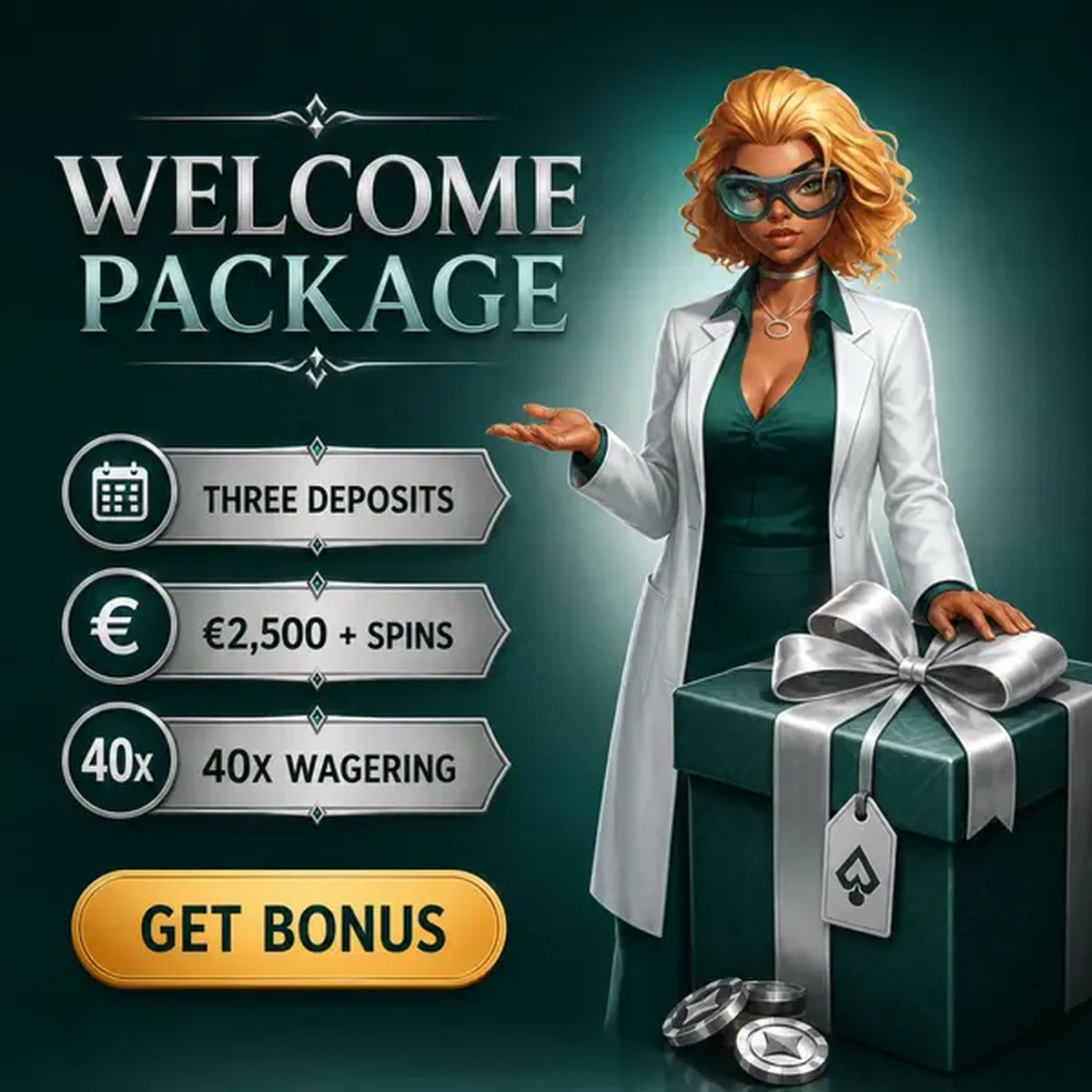 Stratega promozioni che presenta regalo bonus Boomzino con premi pacchetto di benvenuto