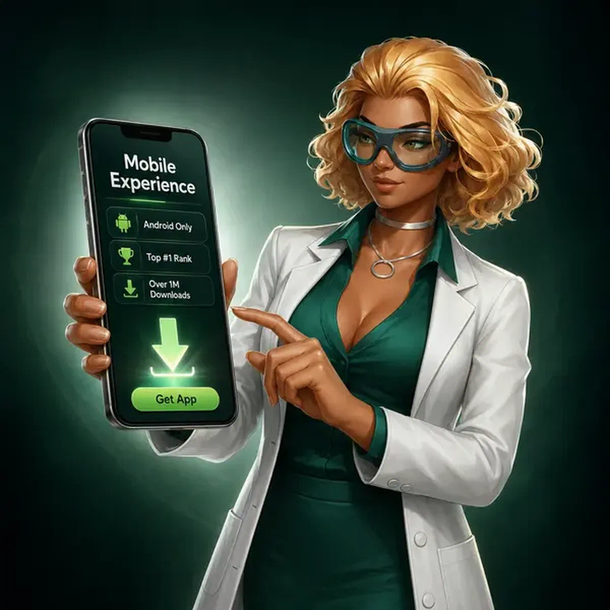 L'Analista che esamina download app mobile Boomzino su schermo smartphone luminoso